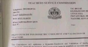 Biometric Enrollment and Validation of teachers to begin next week-Required documents