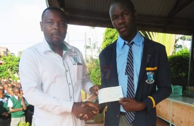 A School Awards Top Candidate Ksh. 650,000 And A Car