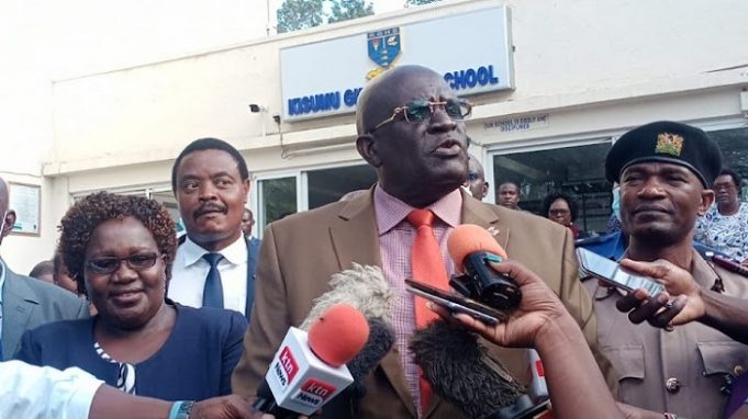 Magoha: Heads who Admit Form Ones Where They were Not Placed to Face Punishment