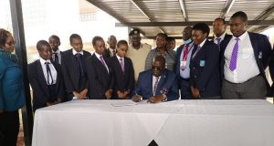 Magoha Pushes For Retention of Junior secondary Students in Their Primary School