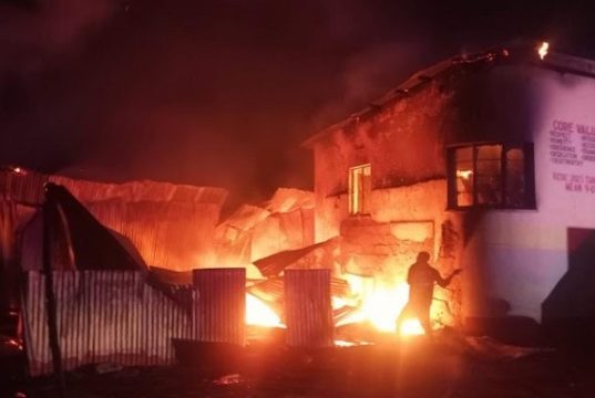 Kisumu Boys High School Razed Down By Fire